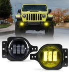 Xprite Fog Lights Driving Lamps Yellow Round Led For Jeep Wrangler Jl Jt 2018-26. Fixed Price $55.54.
