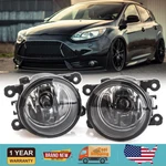 Ford Focus 2008-2014 Clear Lens Led Front Bumper Fog Lights Lamps W/ Bulbs. Fixed Price $20.42.