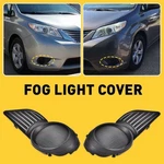Fit 11-2017 For Toyota Driver Sienna And Passenger Side Fog Light Covers 2PCS. Fixed Price $8.54.