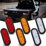Nilight 6INCH Oval Trailer Tail 6PCS Red Amber White 10LED IP67 Waterproof. Fixed Price $45.99.