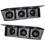 Oracle Triple Led Fog Light Kit Steel Bumper-white Fits 21-22 Ford Bronco. Fixed Price $469.00.