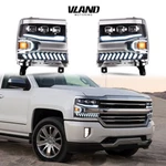 Amber Vland For 16-2018 Chevy Silverado 1500 Headlight Led Projector Sequential. Fixed Price $615.99.
