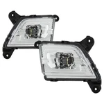 For Chevy Silverado 1500 2019-2020 Full Led Fog Light W/universal Switch Clear. Fixed Price $74.99.