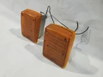 1974 1979 Volkswagen Transporter Oem Pair Orange Lights On Sides Of Grille. Fixed Price $62.50.