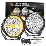 Ray-l Series 9 Inch 318W 34180LM Dual Drl Offroad Led Driving Lights. Fixed Price $233.74.