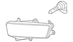Genuine Audi Fog Lamp Assembly 4F0-941-700-C. Fixed Price $183.83.