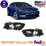 Fog Light Brackets Set For 2015-2017 Chrysler 200. Fixed Price $30.66.