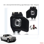 2011-2016 Ford F-250/350/450 Superduty Clear Fog Lights Switch Bulbs Wiring Kit. Fixed Price $74.70.