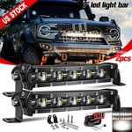Nilight 2PCS 7 Inch 60W Led Bar Super Slim Single Row Spotlights 4WD Truck. Fixed Price $38.55.