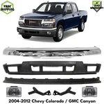 Front Bumper Chrome & Fog Lights Kit For 2004-2012 Chevy Colorado / Gmc Canyon. Fixed Price $430.00.