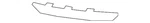 Genuine Mazda Fog Light Trim KB8B-50-C11C. Fixed Price $6.70.