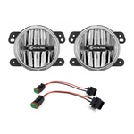 Kc Hilites 4IN Gravity Led G4 Roof Rack Light 2-PACK For Jeep Jl Jt 2018-2023. Fixed Price $280.39.