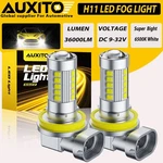 Auxito H11 H8LED Fog Bulbs Conversion Kit Low Beam Bright 6000K White 1-10PAIR. Fixed Price $160.07.