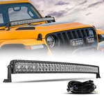 Auxbeam 42"INCH Curved Led Work Light Bar Combo Driving Lamp Pickup Suv Off Road. Fixed Price $145.99.