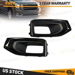 For 2015-2020 Gmc Yukon / Xl Gloss Black Pair Fog Light Bezel Cover Trim. Fixed Price $28.09.