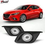 Winjet Factory Style Fog Lights W/ Bezel + Switch Wiring For 2014-2016 Mazda 3. Fixed Price $97.95.