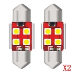 31MM Led Whitedoor License Dome Plate Map Light Lamp Bulbs 12V Auxito 2SET. Fixed Price $19.94.