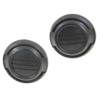 For Mitsubishi Outlander 2010-2013 Fog Light Covers Front Pair Textured Black. Fixed Price $56.29.