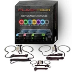 Rgb Color Changing Halo Kit For 05-10 Jeep Grand Cherokee Headlight & Fog Lights. Fixed Price $208.60.