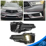 For 2017-2020 Acura Mdx Led Clear Lens Fog Lights Lamps W/cover Set Left & Right. Fixed Price $291.37.