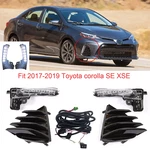Fits Toyota Corolla Xse 2017 2018 2019 Daytime Running Light Fog Lamp&harness. Fixed Price $40.99.
