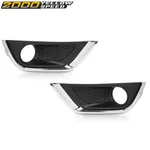 Pair Bumper Fog Light Covers Bezel Chrome Trim Fit For 2017-2019 Jeep Compass. Fixed Price $29.36.