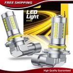Auxito 9145 9140 H10 Led Fog Light Bulbs 60W 20000LM Mini Size 6500K Cool White. Fixed Price $17.09.