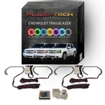 Rgb Angel Eye Led Halo Kit With Ir Remote For 02-09 Chevy Trailblazer Headlights. Fixed Price $139.30.
