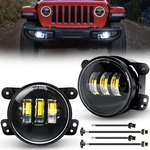 Nilight 4INCH Led Fog Assembly Compatible With 2007-2018 Jeep Wrangler Jk. Fixed Price $54.99.