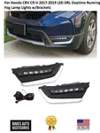 For Honda Crv Cr-v 2017-2019 Led Drl Daytime Running Fog Lamp Lights W/brackets. Fixed Price $75.00.