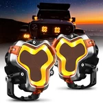 Novsight 2X 3" Led Pods Lights Spot Flood Combo Beam For Pickup Atv Suv Off Road. Fixed Price $305.99.