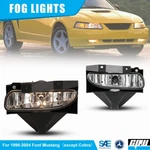 Fog Lights Fit Ford Mustang 99-04 Clear Lens Pair Bumper Replacement Front Lamps. Fixed Price $30.99.