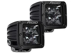 Rigid 202213BLK D-series Pro Spot Midnight Surface Mount Led Light Pair. Fixed Price $215.60.