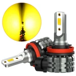 Auxito H11 H8 H9 Golden Yellow Led Fog Light Driving Bulb Drl Canbus 4000LM P. Fixed Price $18.71.