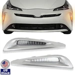 Led Front Fog Bezel Lamp Daytime Running Light W/turn For Toyota Prius 2019-2022. Fixed Price $62.78.