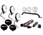 Rugged Ridge 5" Hid Off Road Fog Light Kit 3 Jeep 1997-2006. Fixed Price $180.00.