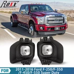 2011-2016 Pair Fog Lights Ford F-250 F-350 F-450 Super Duty Bumper Lamps. Fixed Price $61.99.