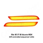 Wifi Sequencer Led Rear Bumper Reflectors For Acura Rdx 16 17 18. Fixed Price $299.99.