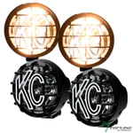 Tlaps 2X Universal Kc Hilites 100W 6" Apollo Pro Halogen 4X4 Off-road Fog Lights. Fixed Price $310.00.