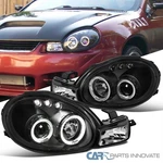 Black Fits 2000-2002 Dodge Neon Led Halo Projector Headlights+signal Lamps Pair. Fixed Price $157.95.