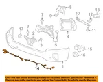 Gm Oem 16-19 Sierra 1500 Front Bumper Components-harness 23274032. Fixed Price $72.64.