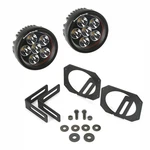 Rugged Ridge 07-18 Jeep Wrangler Jk Bumper Mounted Circular Led Light Kit. Fixed Price $262.99.