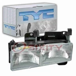 Tyc Left Headlight Assembly For 1992-1999 Gmc C1500 Suburban Electrical Bx. Fixed Price $54.22.