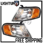 Fits 1998-1999 Nissan Altima Left Right Pair Corner Marker Turn Signal Lights. Fixed Price $48.79.
