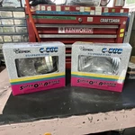 Vintage Dick Cepek Super Off-roader 7.75" Fog Lights Pair W/ Covers. Fixed Price $300.00.