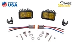 Diode Dynamics C2 1.0 Yellow Sport Led Pod Pair Combo Optic W/amber Backlighting. Fixed Price $219.95.