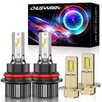 Set For Jeep Grand Cherokee 1993-1997 1998 Front Led Headlight + Fog Bulbs. Fixed Price $25.99.
