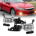 Fog Lights For 2011-2012 Honda Accord Sedan Driving Lamps Clear L+r Pair. Fixed Price $65.99.