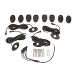 Rugged Ridge 07-18 Jeep Wrangler Jk White 4-PIECE Led Rock Light Kit. Fixed Price $167.99.
