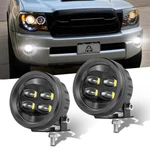 Pair Round Sae Certified Led Fog Lights Pods 40W Auxiliary Suv 4WD Truck Pickup. Fixed Price $84.59.